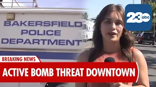 Active Bomb Threat and Hostage Situation Underway at Chase Bank in Downtown Bakersfield