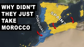 Why didn't Spain and Portugal Continue the Reconquista in Africa?