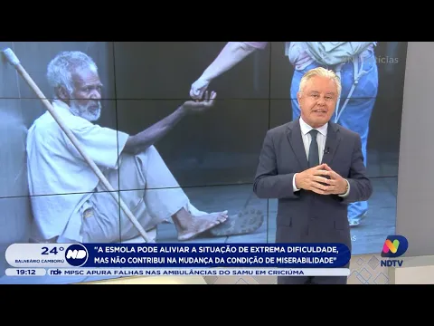 Paulo Alceu comenta a polêmica em torno do tema: 'dar ou não esmolas?'