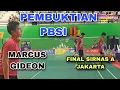 FINAL🔥Di Kawal MARCUS GIDEON🔥Melawan Pelatnas Yang Paling Moncer Sirnas A Jakarta 2025