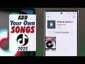 Download Lagu How to Make your Own Sound on TikTok! [Add Your Original Sound in 2025]
