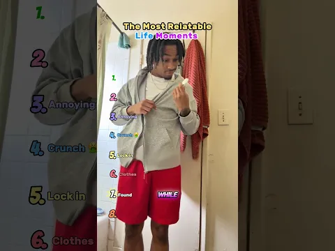 Ranking Most Relatable Life Moments
