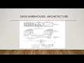 Unit - II Data processing and data warehousing