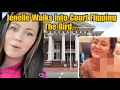 Jenelle Eason Arrives LATE To Court Flips The Bird Yells At Paparazzi About Her Privacy