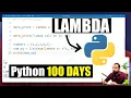 Python Lambda Function with Map Filter Reduce Functions Python 100 Days SERIES