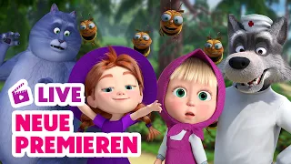 🔴 LIVE! Mascha und der Bär 💥🤩 Neue Premieren 🤩💥 New premieres 🎬 Episodensammlung