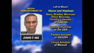 Leonard St Ange Long Obituary