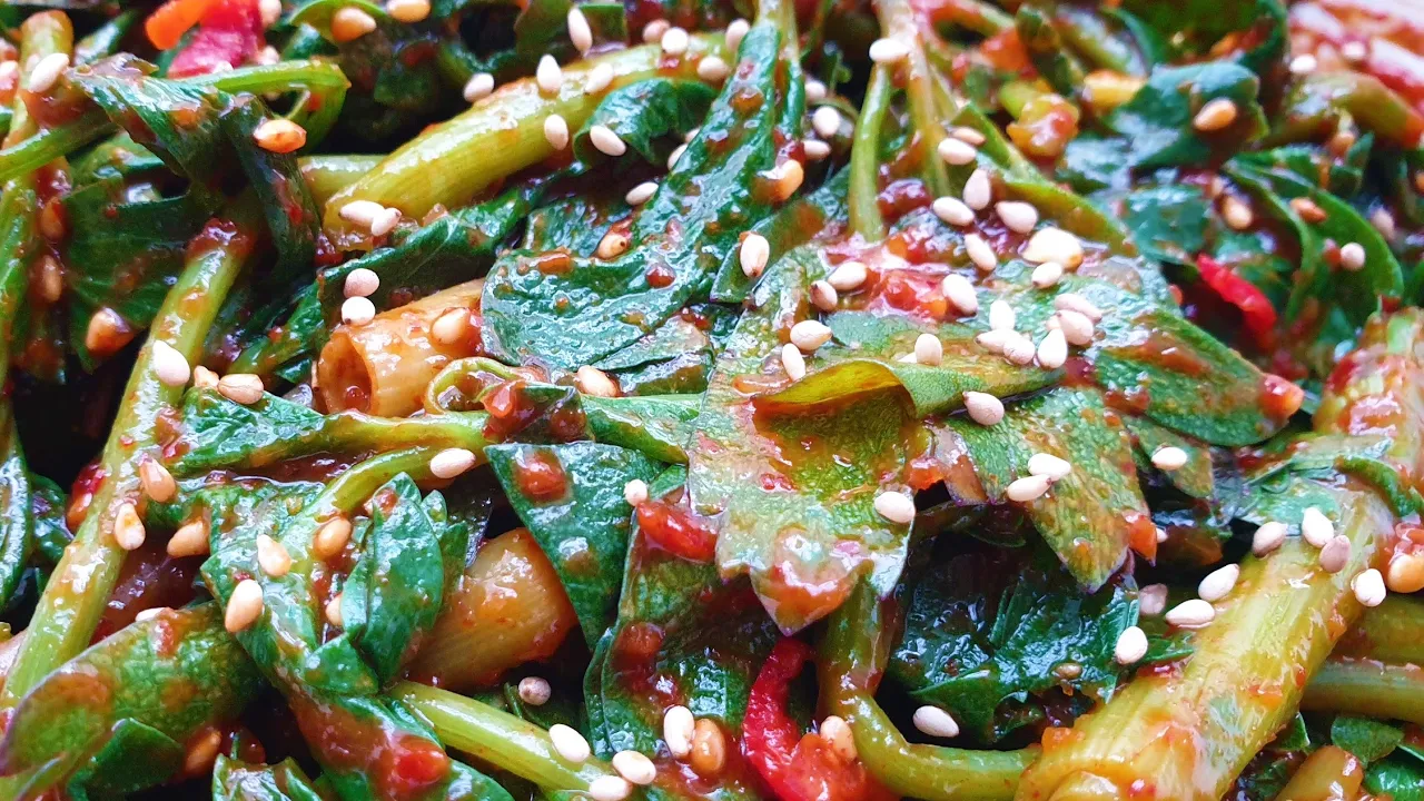 방풍나물초무침