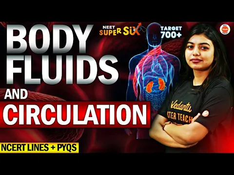 Download MP3 Body fluids and Circulation | New Syllabus - NCERT Lines + PYQs Solving | NEET 2024 Biology