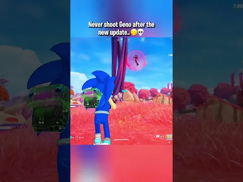NEVER SHOOT THE SECRET GENO BOSS WITH A CHEAT MASTER KLOMBO SPRITE 😡💀