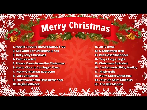 Video Thumbnail: Top 50 Christmas Songs of All Time 🎄 Best Christmas Music Playlist