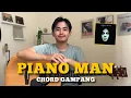 CHORD SIMPLE GAMPANG Piano Man - Billy Joel Tutorial Gitar