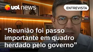 Randolfe diz que reunião sobre emendas foi avanço e nega ‘veto’ a Padilha: ‘Balizas importantes’