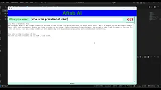 Build Your Own AI Chatbot Using Python Google Gemini Tkinter GUI Aftab AI