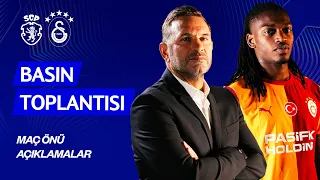 🔴 Teknik direktörümüz Okan Buruk ile Rafael Leão'nun, Sporting CP maçı öncesi basın toplantısı