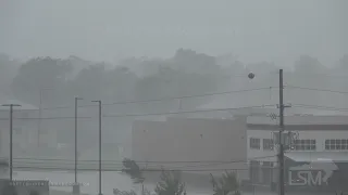 08-29-2021 Thibodaux LA - Conditions Deteriorate as Hurricane Ida Moves On Shore