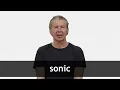 Download Lagu How to pronounce SONIC in American English