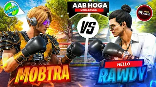 MOBTRA VS HELLO RAWDY || BATTEL BETWEEN FUNNY CREATORS