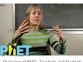 Teachers and Students Speak about PhET