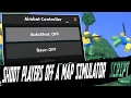 Shoot Players Off A Map Simulator script - Auto Shoot invisible platform spawn