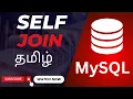 Self Join in MySql MySql Tutorial
