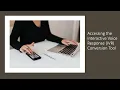 Accessing the Interactive Voice Response IVR Conversion Tool
