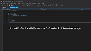 Visual Basic Tutorial How to Use Multiple Classes