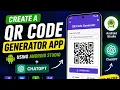 Build a QR Code Generator App with Android Studio ChatGPT Step-by-Step