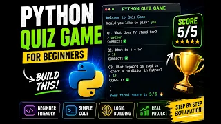 Python Quiz Game for Beginners Build an Interactive Python Project