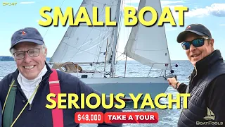 Small Boat, Serious Yacht! This Morris Frances 26 is a Wonder | TOUR