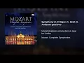 Symphony in D Major, K. 111A: II. Andante grazioso