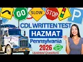 Illinois CDL Hazmat Endorsement Test 2026 Real IL Questions Answers Practice Test To PASS