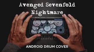 nightmare avenged sevenfold real drum cover by iamiki21