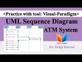 UML Sequence Diagram Sequence Diagram for ATM System Draw Sequence Diagram with visual paradigm
