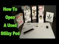 How to open an empty Stiiizy Pod in case you need to save it or if you want to re-fill it