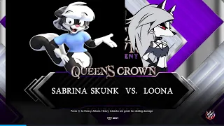 dcwa 2k23 season preview sabrina skunk vs loona helluva boss 