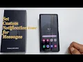 Lagu Samsung Galaxy S24 Ultra: Hoe u een aangepaste meldingstoon voor berichten instelt