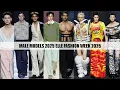 MALE MODELS 2025 | ELLE FASHION WEEK 2025 | VDO BY POPPORY