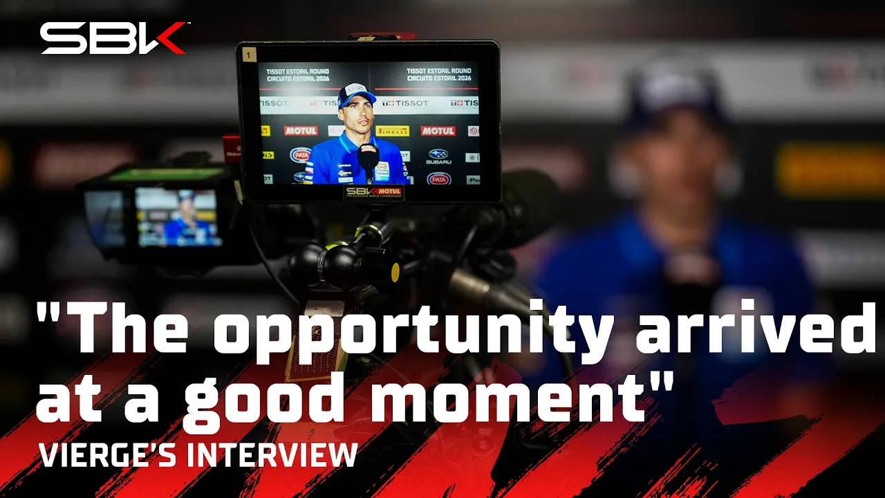 FULL INTERVIEW 🎙️: Xavi Vierge explains his 2027 team switch 👀 | 2026 #EstorilWorldSBK 🇵🇹