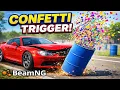 Make Confetti Explode in BeamNG Lua Trigger Particle Emitter Guide