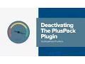 OptimizePress PlusPack Deactivate Plugin