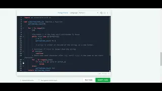 Special String Again solution in python