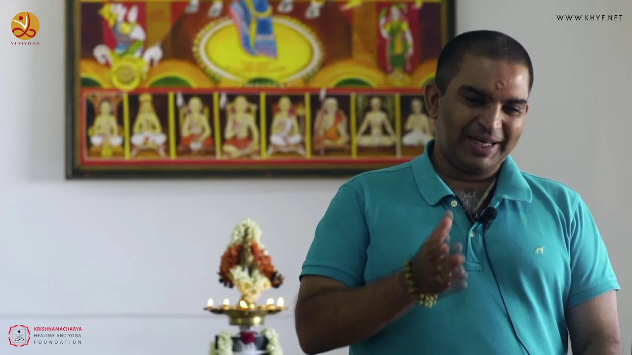 Patanjali's Yogasutra | Dr. Kausthub Desikachar | YS II.37 | 29 June 2019