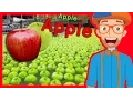 Fruit for Kids with Blippi Apple Fruit Factory Tour