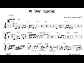 My Funny Valentine/ Miles Davis solo transcription