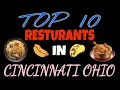 Best 5 restaurants in Cincinnati Ohio 5 famous restaurants in Cincinnati Ohio top restaurant in