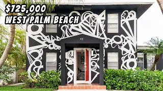 Black White House in West Palm Beach Zillow Gone Wild