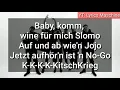 KitschKrieg feat. Trettmann, Gringo, Ufo361 & Gzuz - Standard (Lyrics) (Text) | Lyrics Maschine