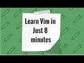 Quickly get started with Vim Basic Vim commands Rohit Negi