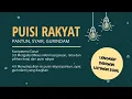 Download Lagu Teks Puisi Rakyat Kelas 7 (Pengertian dan Ciri-ciri Pantun, Syair dan Gurindam)